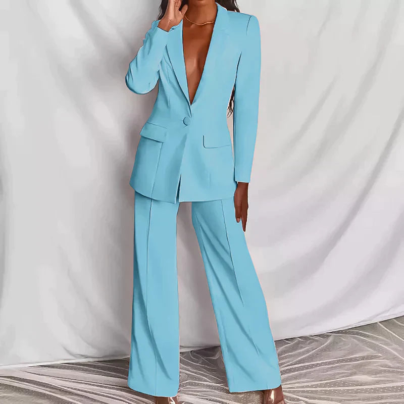 Fenna - Elegant suit with blazer and trousers