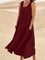 Josephine Dress | Sleeveless Cotton Linen Summer Dress