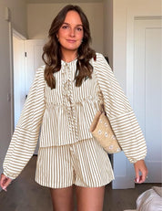 Selena - Summer sets with stripes