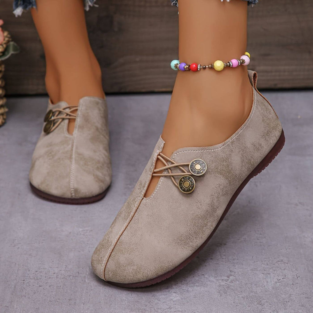 Orthopedic Ballerina Slip-On Shoes for Women