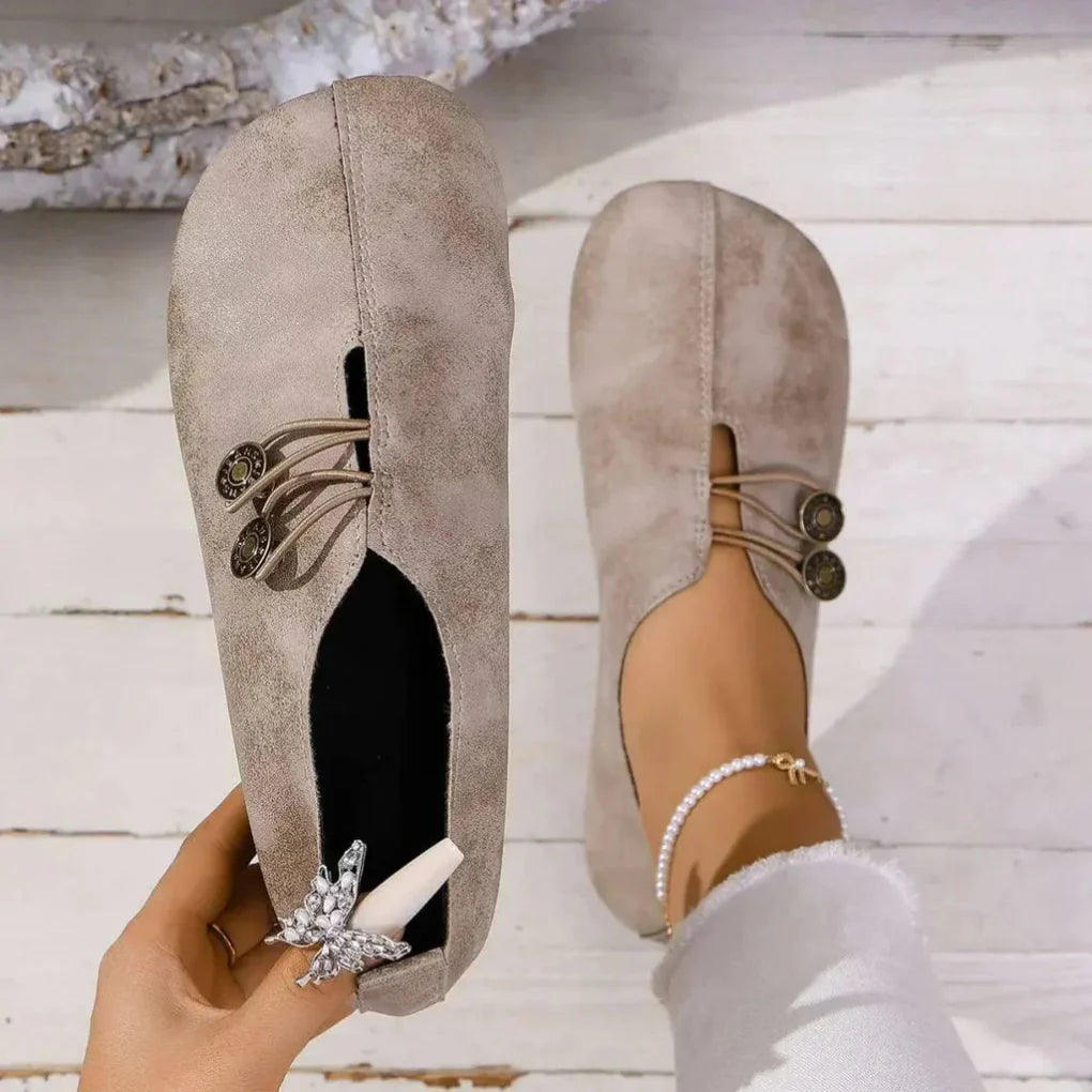 Orthopedic Ballerina Slip-On Shoes for Women