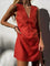Michaela Dress | Elegant Sleeveless V-Neck Mini Dress
