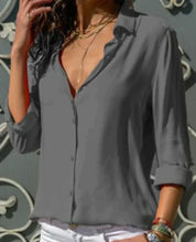 Sienna - Satin Look Blouse