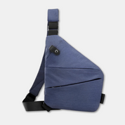 Women's Ergonomic Crossbody Shoulder Bag with Smart Compartments