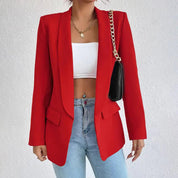Stylish Refined Slim-Fit Women's Blazer
