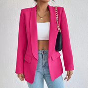 Stylish Refined Slim-Fit Women's Blazer