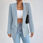 Stylish Refined Slim-Fit Women's Blazer