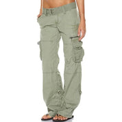 Sturdy Comfortable Cargo Pants For Women With Pockets