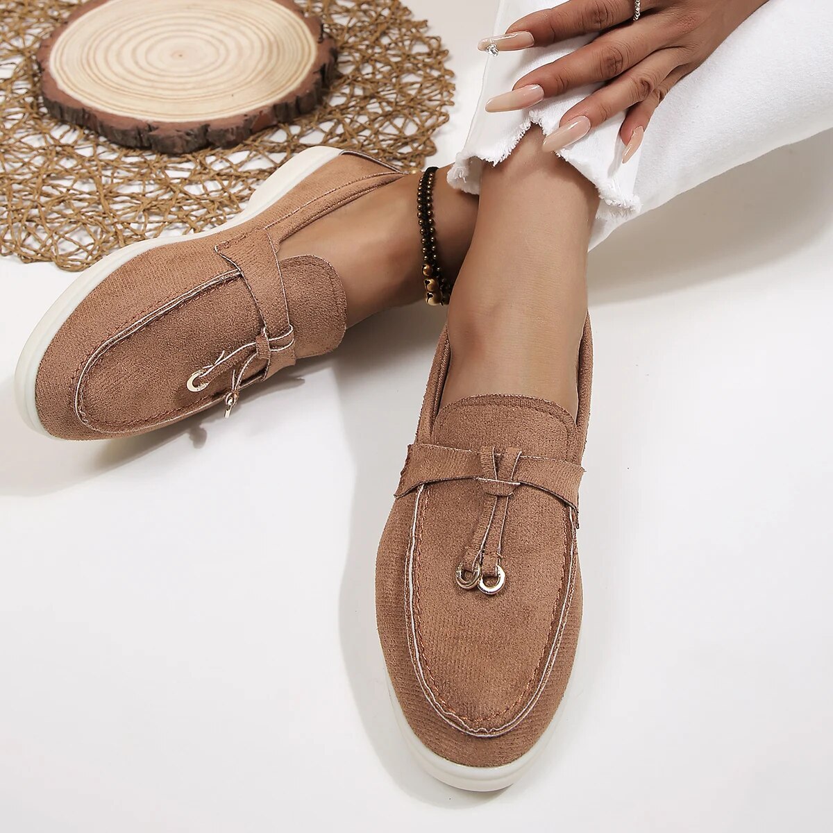 Stylish Loafers for Women with Comfortable Slip-On