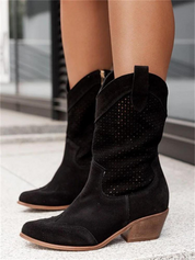 Ankle Boots for Women with Western Style and Trendy Look