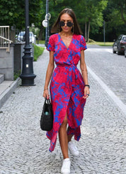 Gioia - Comfortable summer dress with pattern
