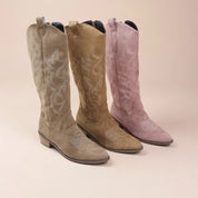 Cowboy Boots for Women with Western Pattern