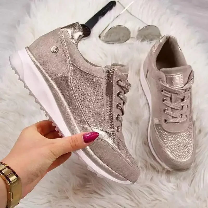 Comfortable Sneakers With Lightweight Sole For Women