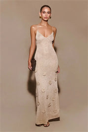 Elegant Women's Maxi Evening Dress Perfect Cocktail Party Gown