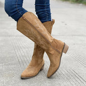 Cowboy Boots for Women with Western Pattern