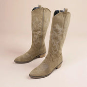 Cowboy Boots for Women with Western Pattern