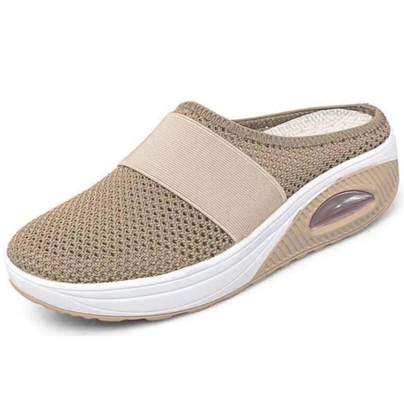 Orthopedic Slip-On Shoes With Breathable Mesh For Women