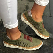 Casual Slip-On Shoes With Elastic Band For Women