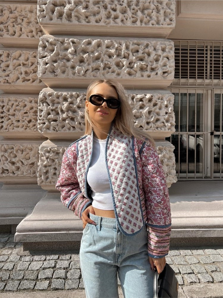 Charlot - Reversible jacket with print