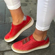Casual Slip-On Shoes With Elastic Band For Women