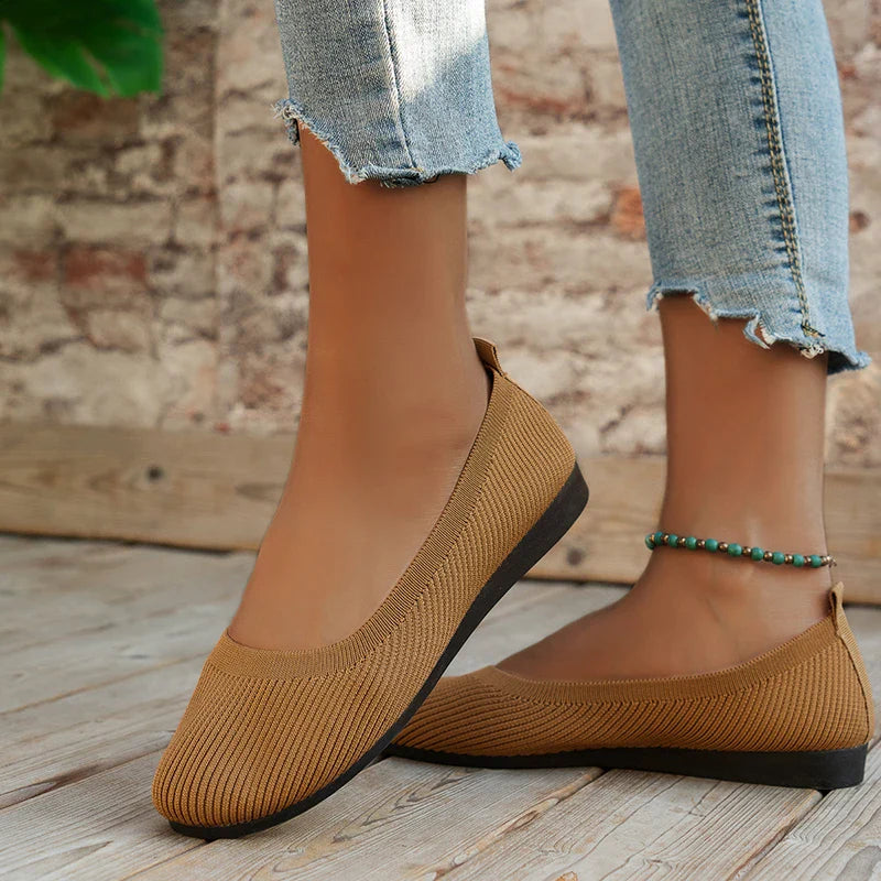 Soft Ballerina Shoes With Flat Sole For Women