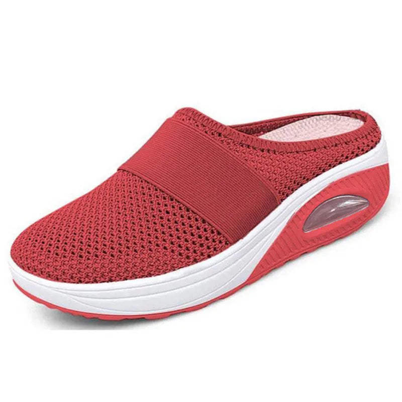 Orthopedic Slip-On Shoes With Breathable Mesh For Women