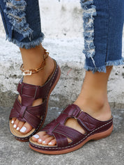 Orthopedic Sandals With Adjustable Straps For Women