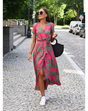 Gioia - Comfortable summer dress with pattern
