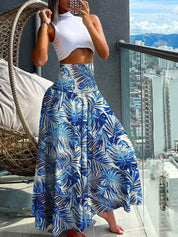 Roos - Airy long skirt with stretch