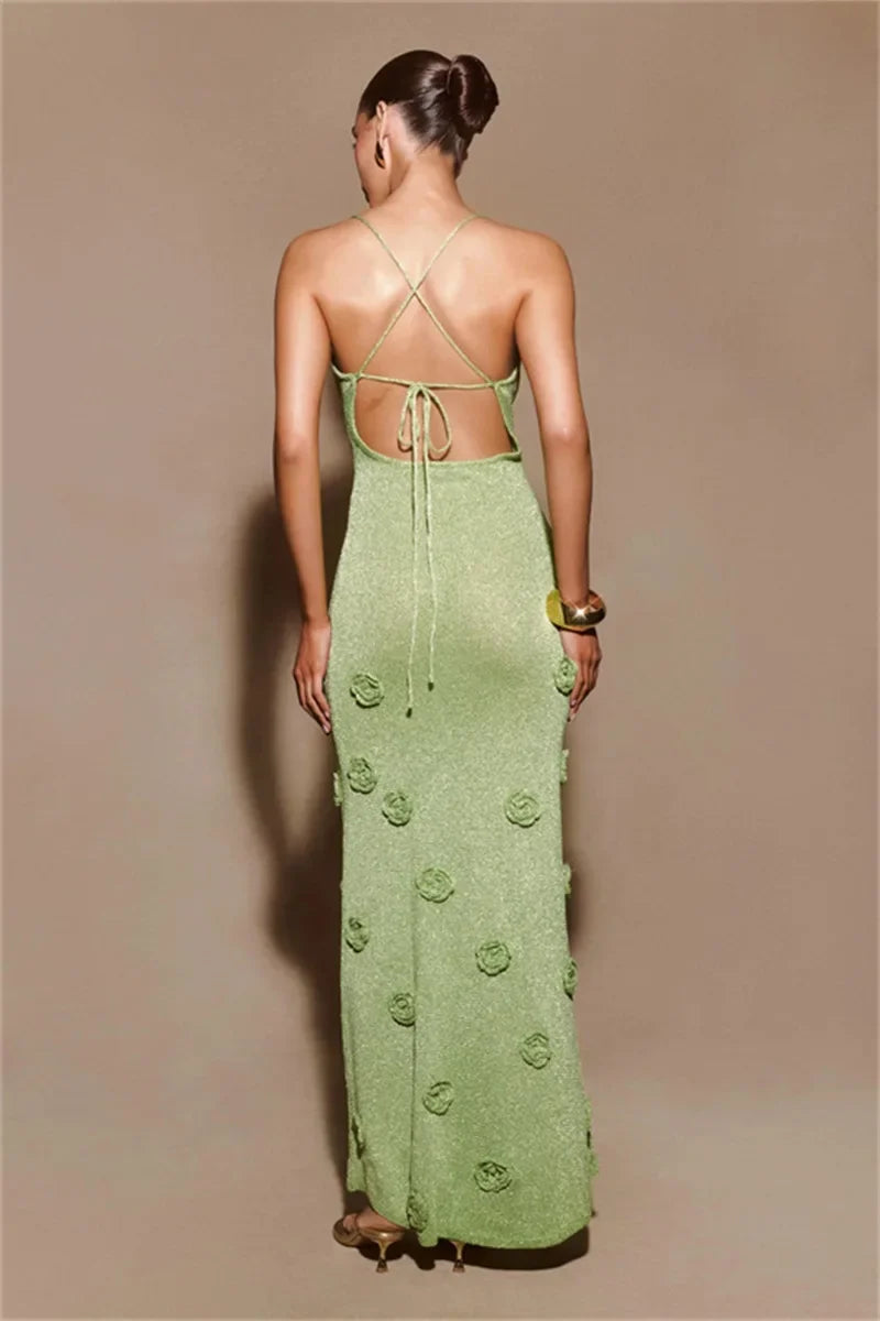 Elegant Women's Maxi Evening Dress Perfect Cocktail Party Gown
