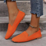 Jaël - Slip-On Loafers with Breathable Knitted Design