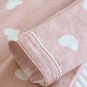 Women's Pajama Set Long Sleeve Pants with Hearts