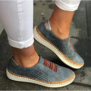 Casual Slip-On Shoes With Elastic Band For Women