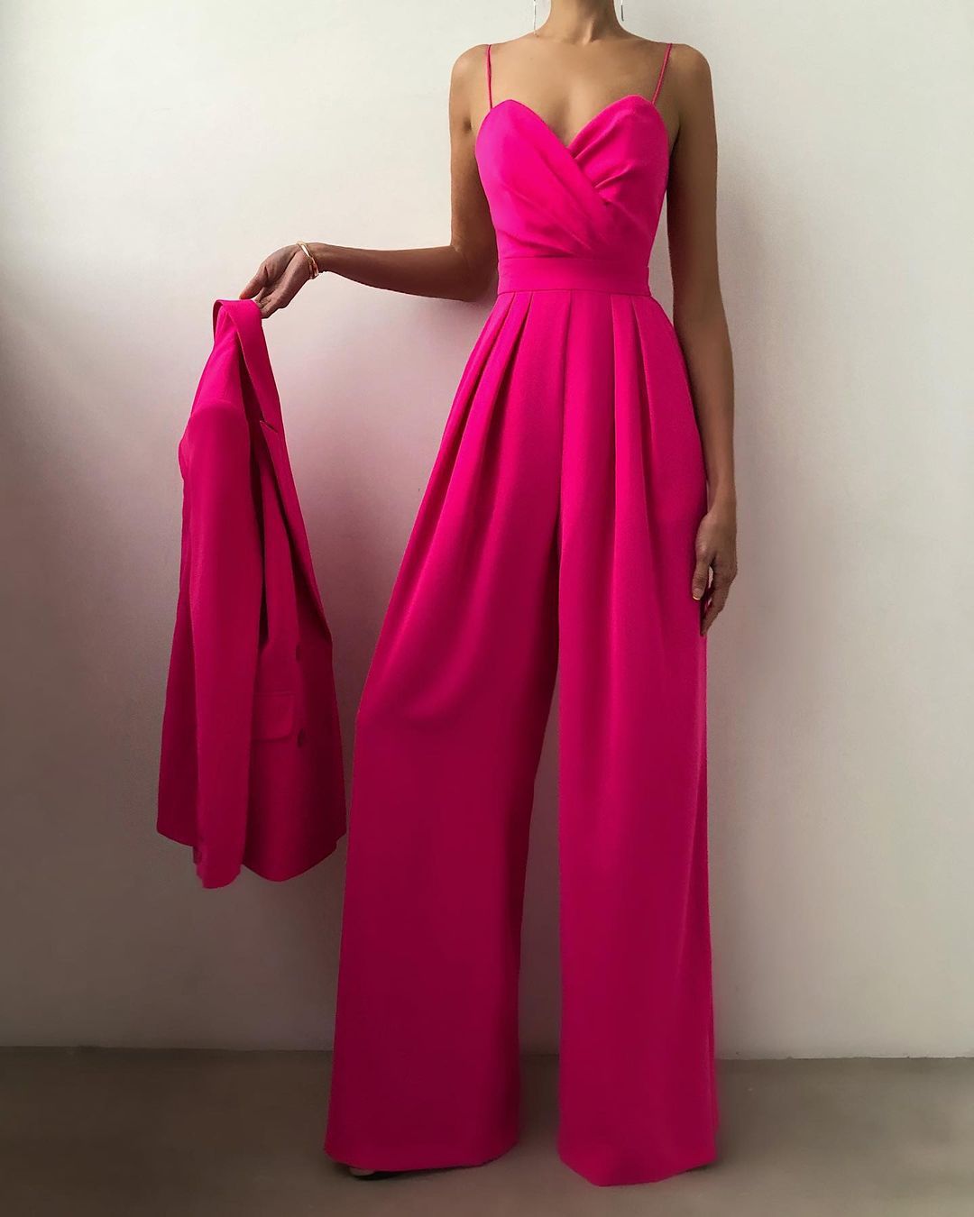 Marleen - Elegant jumpsuit with spaghetti straps