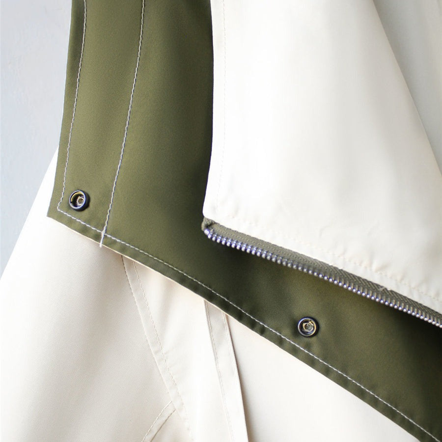 Lightweight Windbreaker with Hood for Women