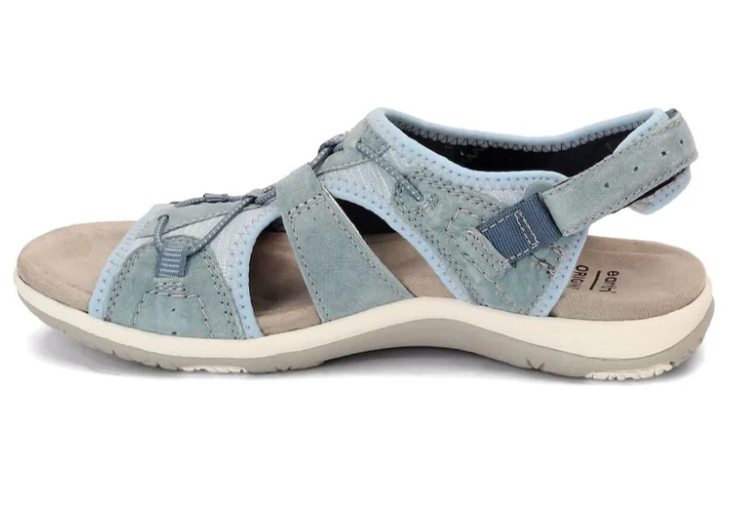 Lightweight Sandals with Velcro Closure and Soft Sole for Women
