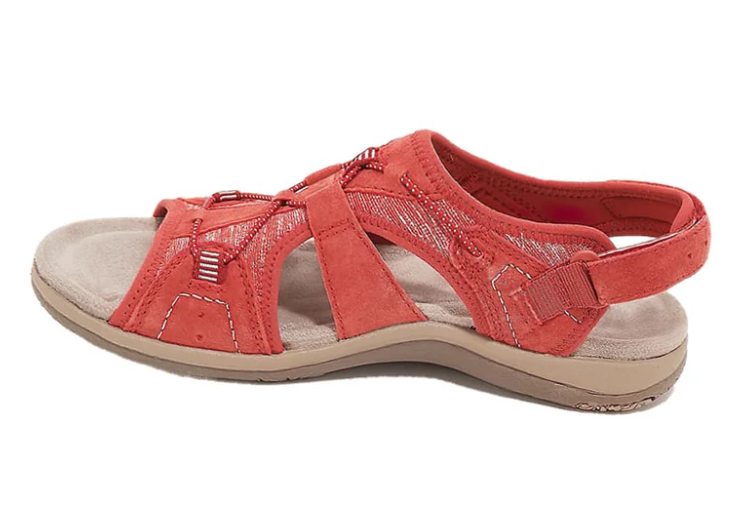 Lightweight Sandals with Velcro Closure and Soft Sole for Women