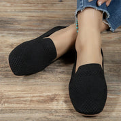 Jaël - Slip-On Loafers with Breathable Knitted Design