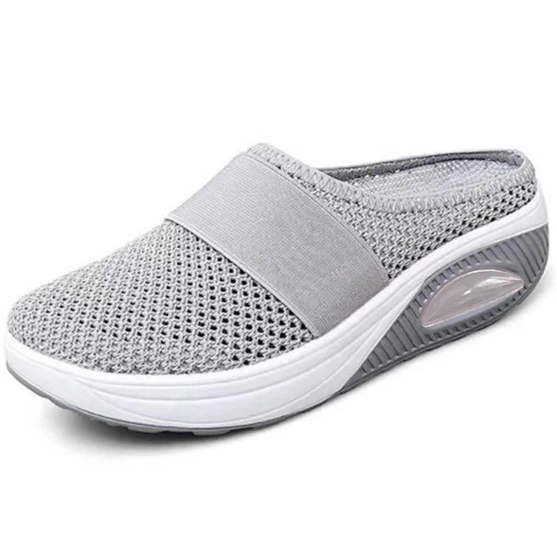 Orthopedic Slip-On Shoes With Breathable Mesh For Women