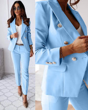Marije-Rose - Elegant Blazer and Pants Set