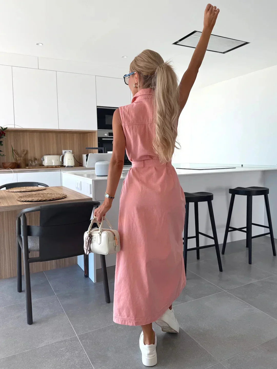 Mirella - Maxi denim dress