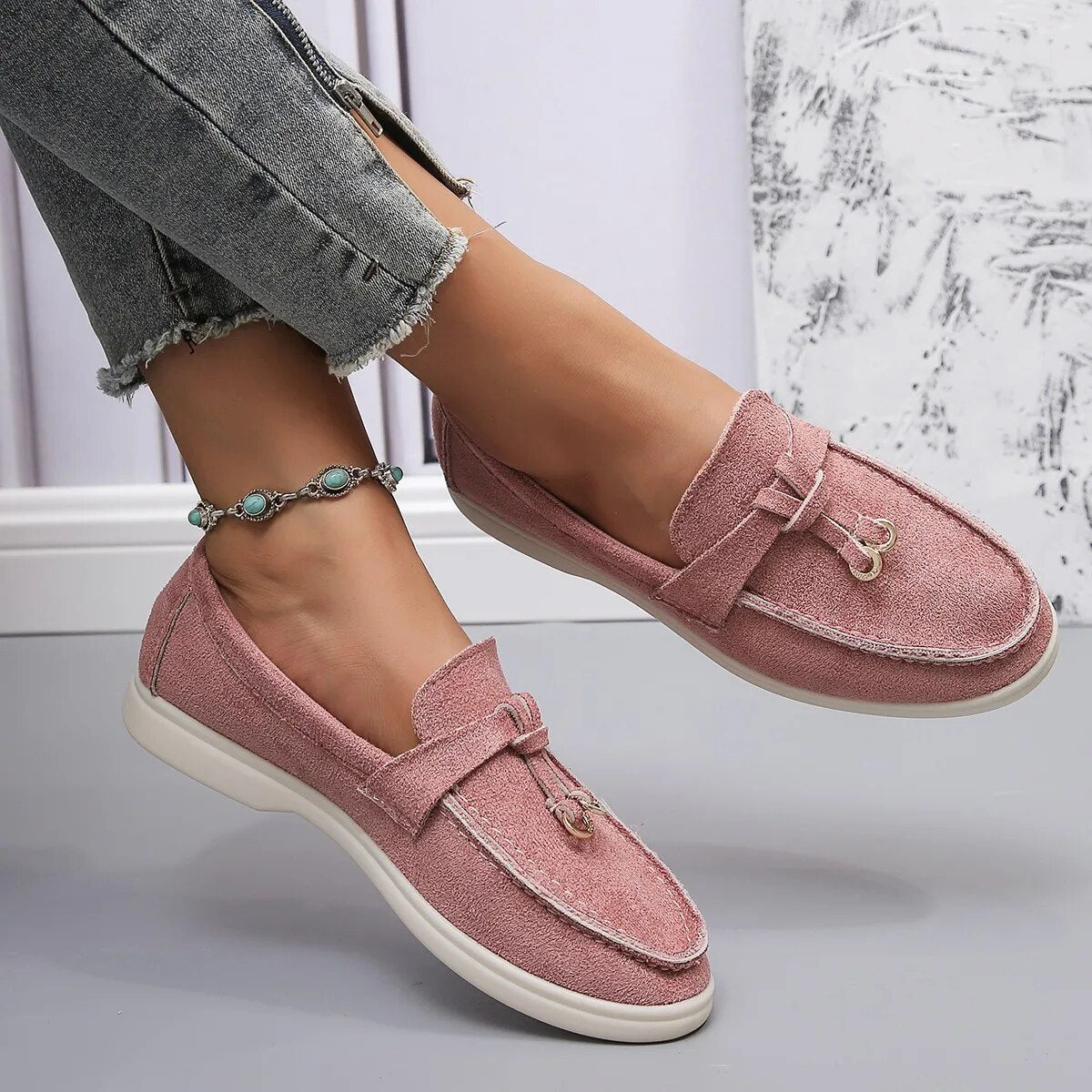 Stylish Loafers for Women with Comfortable Slip-On