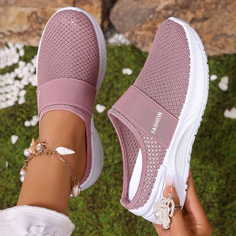 Comfortable Women’s Slip-On Shoes With Lightweight Sole