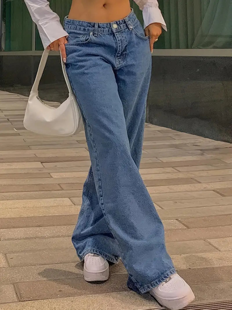 Baggy Jeans for Women with Loose Fit
