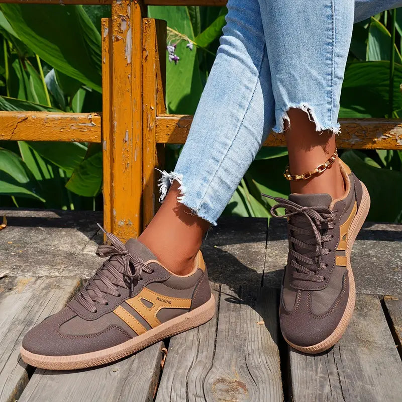 Casual Women's Sneakers with Comfortable Flexible Sole