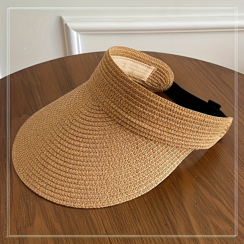 Women's Sun Hat with Wide Brim and Adjustable Fit