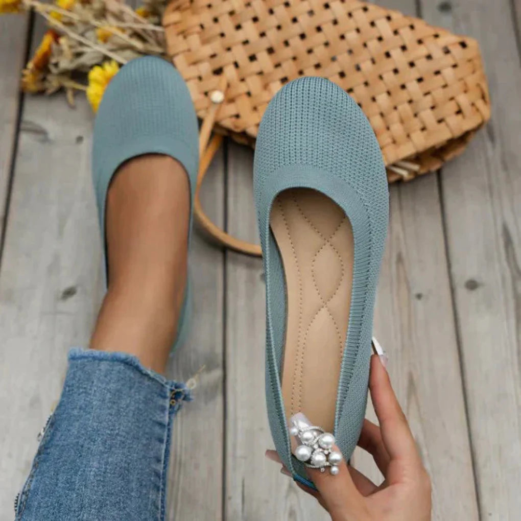 Orthopedic Women’s Knitted Sandals with Comfortable Fit