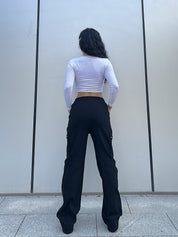 Comfortable Cargo Pants for Women with Elastic Waist