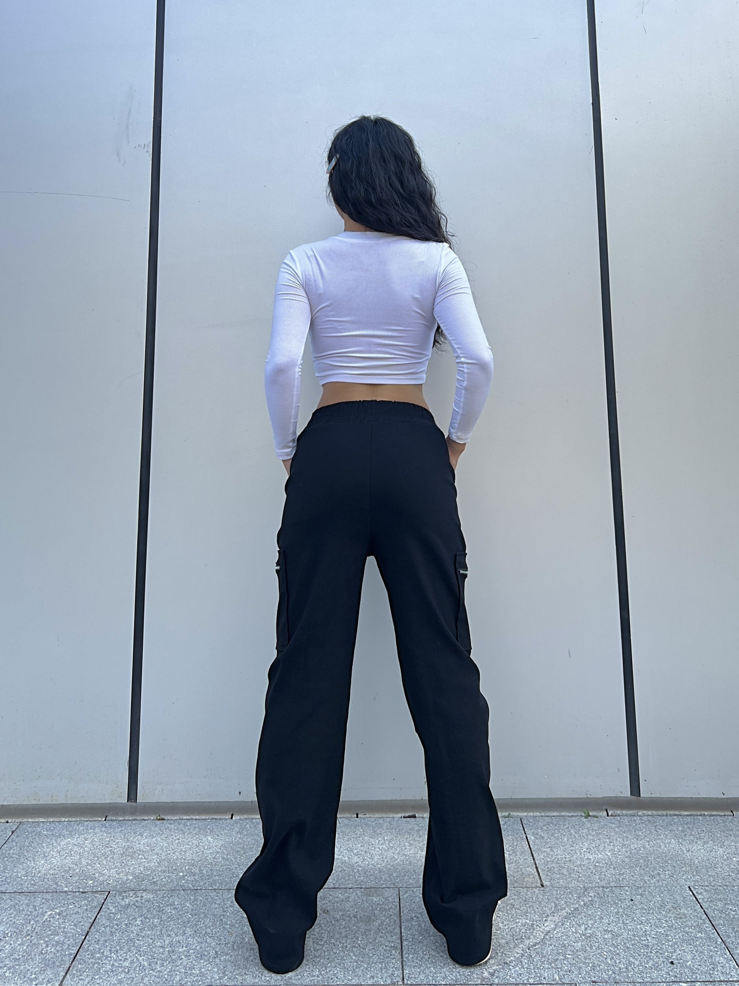 Comfortable Cargo Pants for Women with Elastic Waist