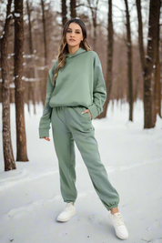 Tracksuit with Hoodie and Joggers for Women